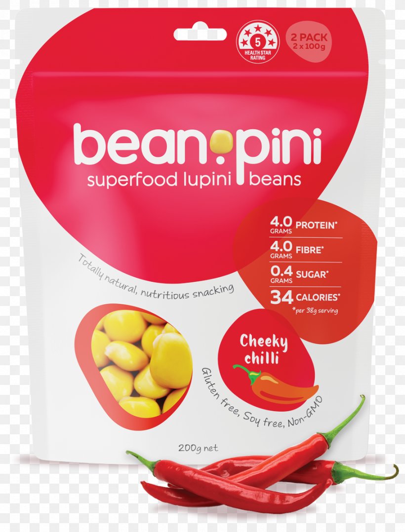 Lupin Bean Snack Packaging And Labeling Food, PNG, 910x1197px, Lupin Bean, Bean, Chili Pepper, Flavor, Food Download Free
