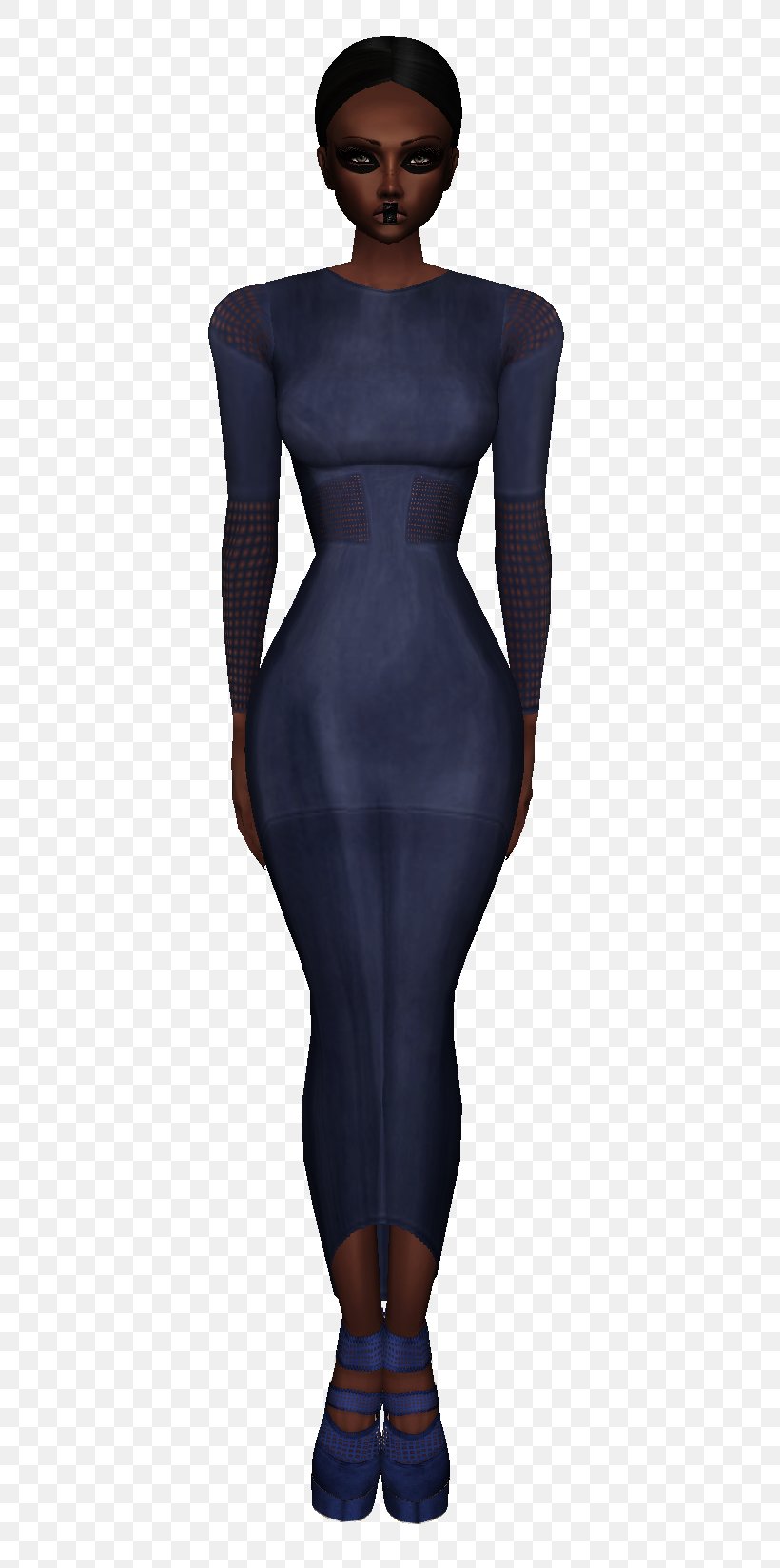Shoulder Dress Electric Blue, PNG, 448x1648px, Shoulder, Dress, Electric Blue, Fashion Design, Joint Download Free