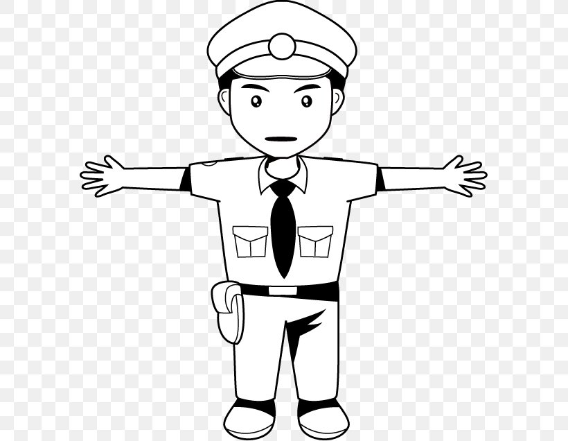 Clip Art Black And White Police Officer Police Uniforms Of The United States, PNG, 589x636px, Watercolor, Cartoon, Flower, Frame, Heart Download Free