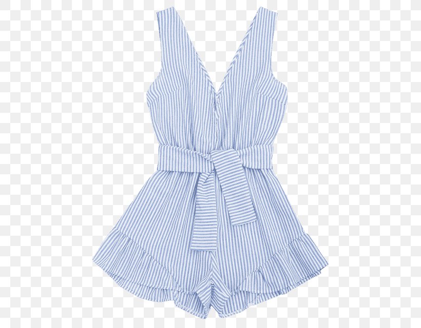 Clothing Dress Casual Attire Playsuit Romper Suit, PNG, 480x640px, Clothing, Belt, Blouse, Blue, Casual Attire Download Free