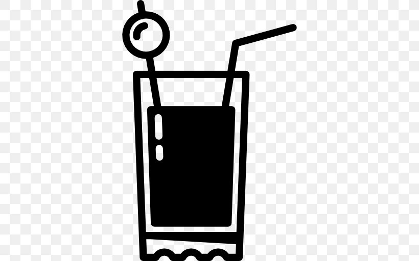 Cocktail Alcoholic Drink Drinking Straw Food, PNG, 512x512px, Cocktail, Alcoholic Drink, Area, Bar, Black And White Download Free