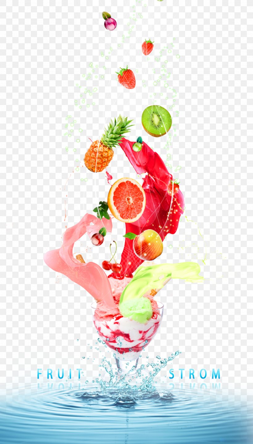 Ice Cream Juice Fruit, PNG, 2693x4724px, Ice Cream, Auglis, Cream, Creativity, Designer Download Free