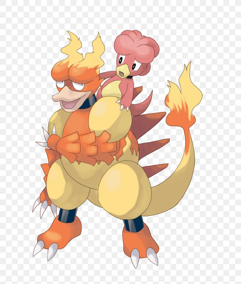 Pokémon Diamond And Pearl Magmar Magby Magmortar, PNG, 1024x1210px, Magmar, Art, Cartoon, Chicken, Clefairy Download Free