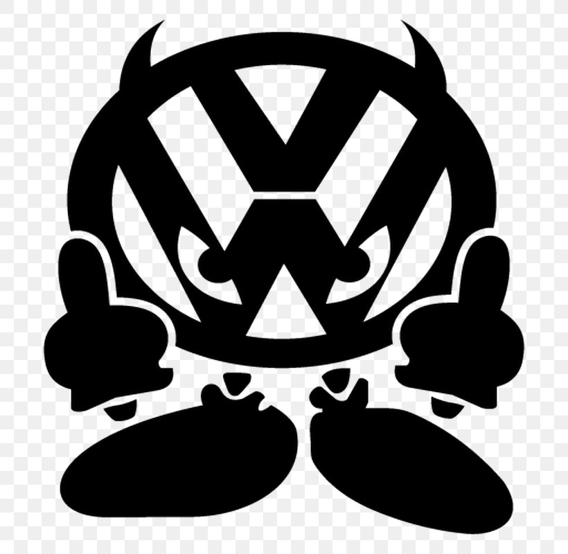 Volkswagen Beetle Volkswagen Jetta Car Volkswagen Golf, PNG, 800x800px, Volkswagen, Black, Black And White, Bumper Sticker, Campervan Download Free