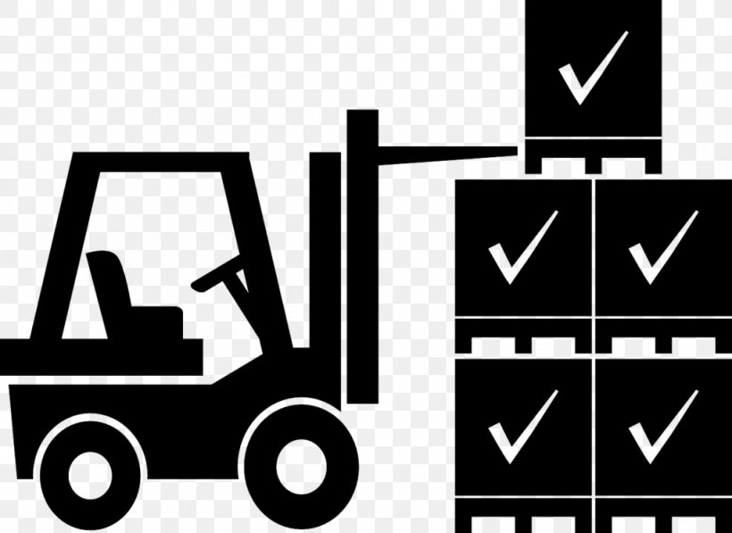 Forklift Caterpillar Inc. Warehouse Clip Art, PNG, 1024x746px, Forklift, Black, Black And White, Brand, Caterpillar Inc Download Free
