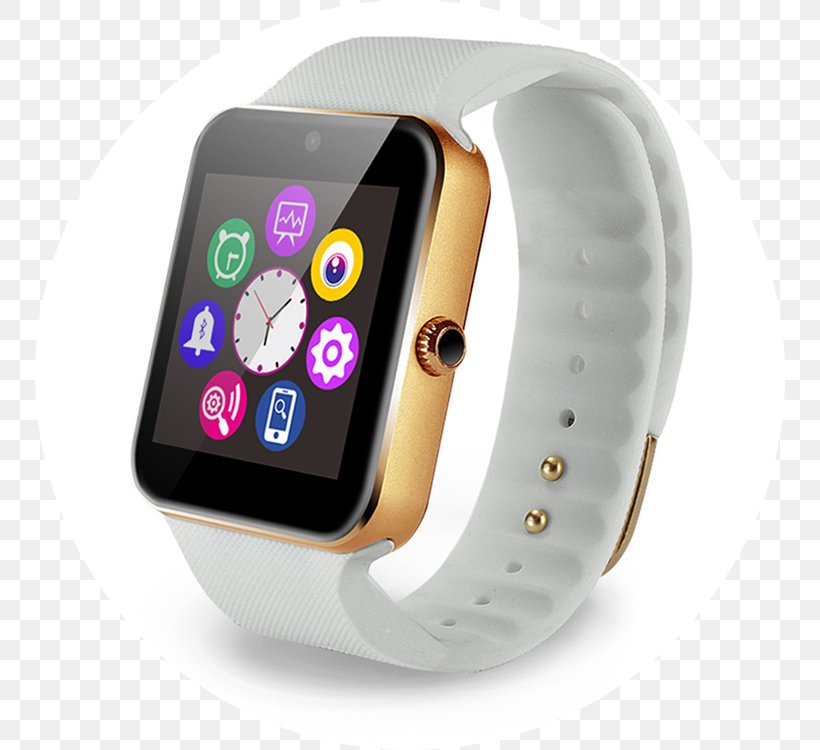 Smartwatch Android Smartphone Telephone, PNG, 750x750px, Smartwatch, Activity Tracker, Android, Apple Watch, Bluetooth Download Free
