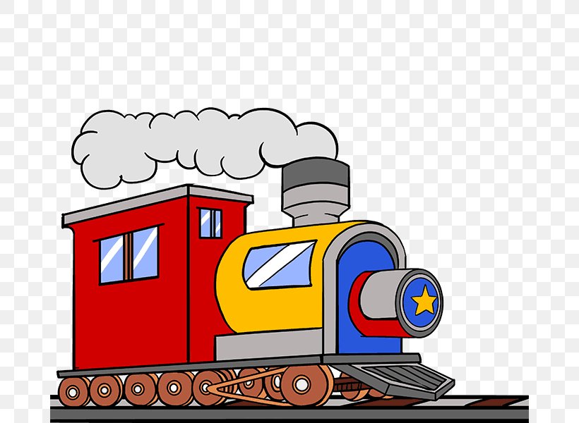 Train Rail Transport Drawing Sketch, PNG, 678x600px, Train, Brand, Cartoon, Crayon, Drawing Download Free