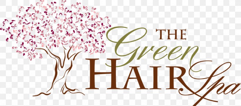 The Green Hair Spa Beauty Parlour Logo, PNG, 1076x476px, Watercolor, Cartoon, Flower, Frame, Heart Download Free