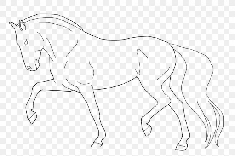 Line Art Stallion Drawing Mustang, PNG, 900x596px, Line Art, Animal Figure, Arm, Art, Artwork Download Free