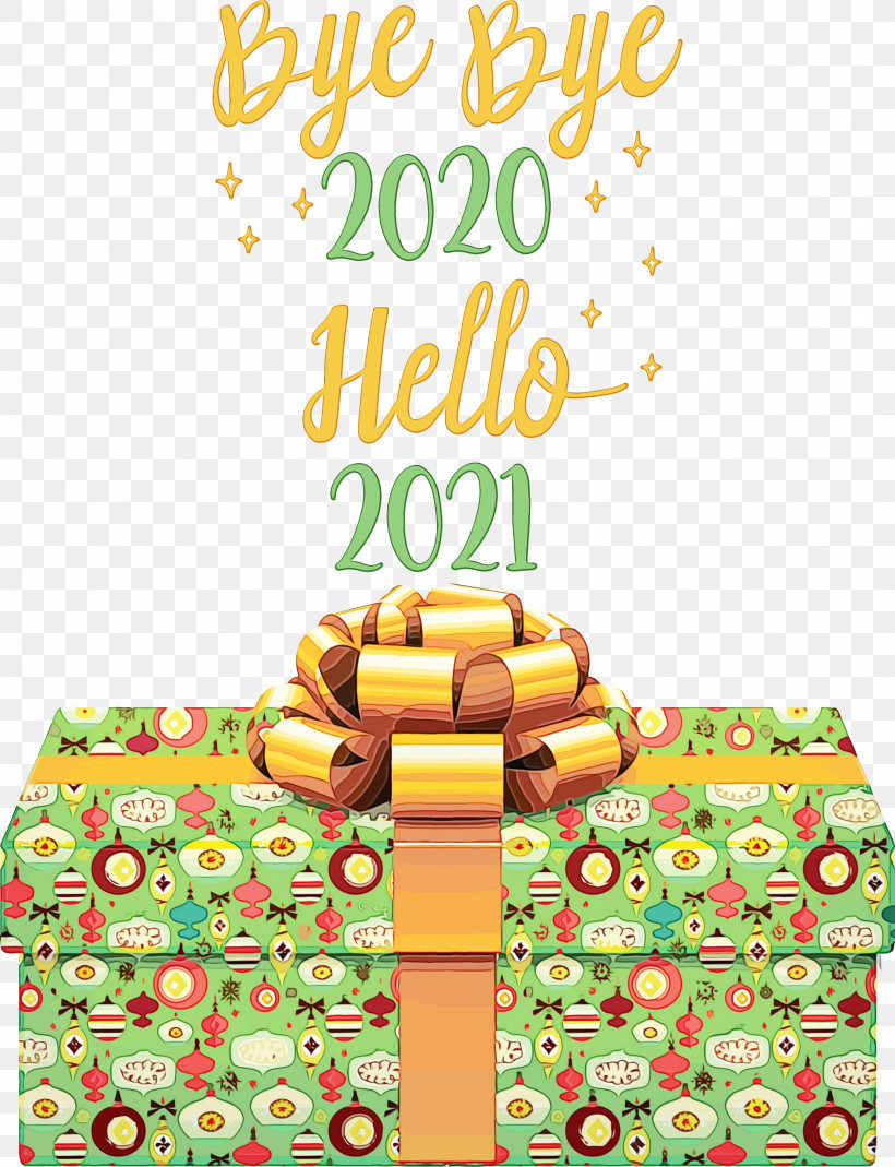 Yellow Font Meter Pattern, PNG, 2229x2906px, 2021 Happy New Year, 2021 New Year, Happy New Year, Meter, Paint Download Free