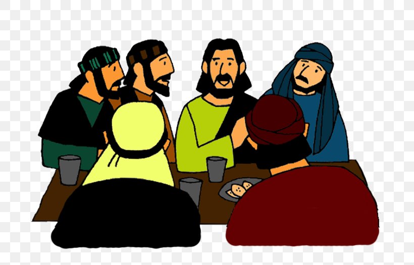 Bible The Last Supper New Testament Clip Art, PNG, 700x525px, Bible, Apostle, Bible Story, Cartoon, Communication Download Free