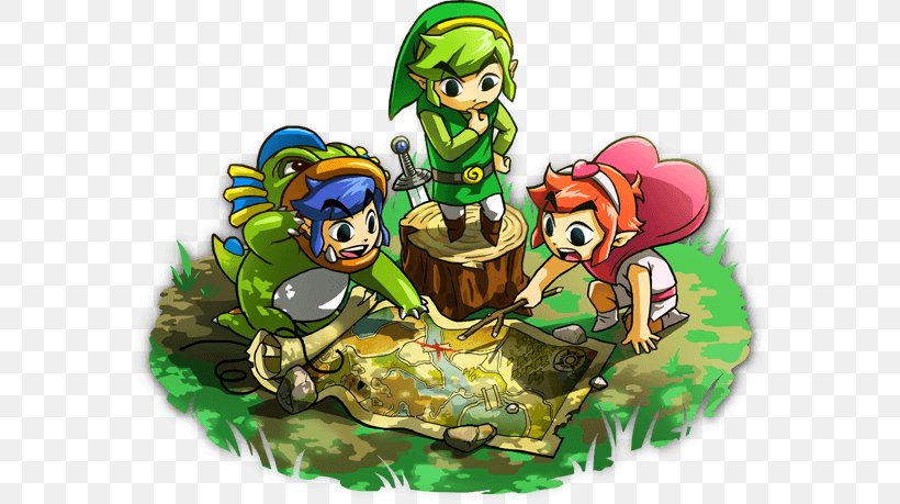 The Legend Of Zelda: Tri Force Heroes Link Princess Zelda The Legend Of Zelda: Breath Of The Wild, PNG, 582x459px, Legend Of Zelda Tri Force Heroes, Art, Fictional Character, Grass, Grezzo Download Free