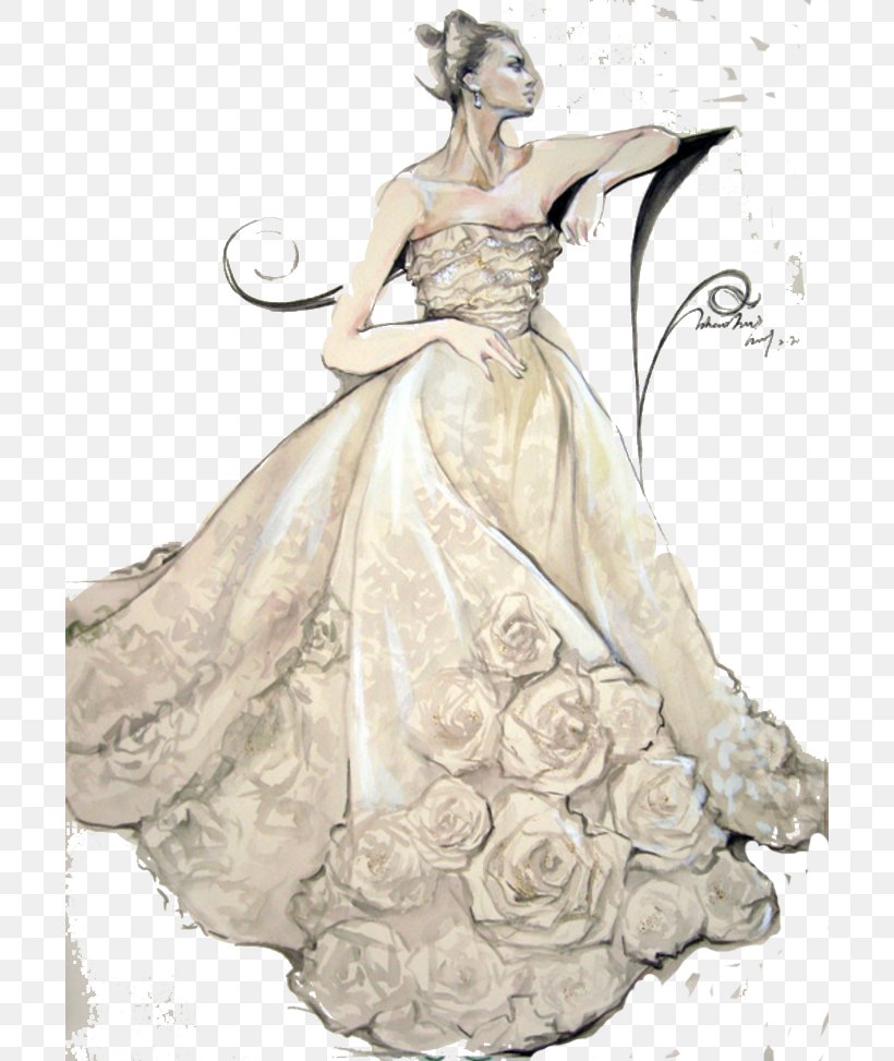 Contemporary Western Wedding Dress Fashion Formal Wear, PNG, 700x973px, Dress, Aline, Bridal Clothing, Bride, Bridesmaid Download Free
