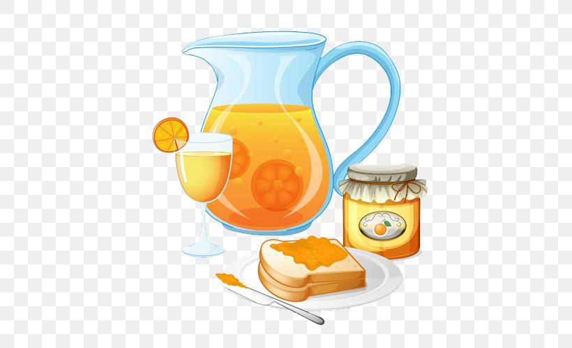 Juice Breakfast Illustration, PNG, 500x500px, Juice, Breakfast, Drink, Drinkware, Food Download Free