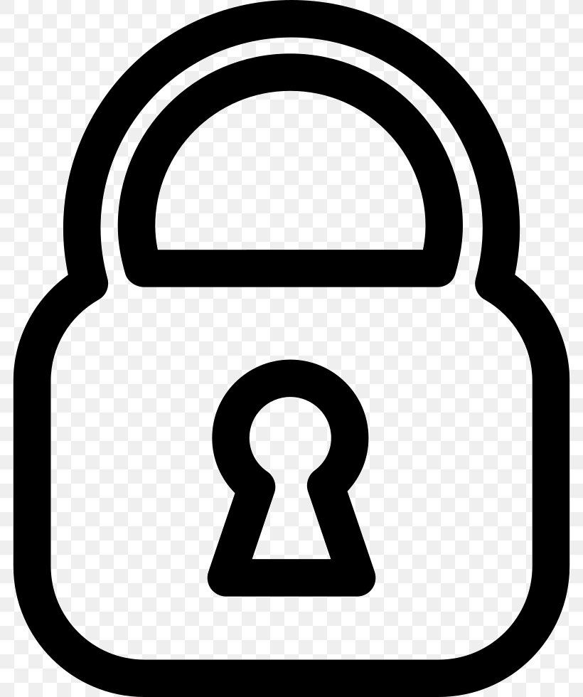 Padlock Image Clip Art, PNG, 784x980px, Lock, Area, Black And White, Combination Lock, Drawing Download Free