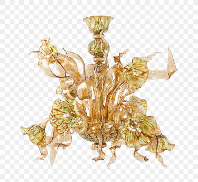 Vetreria Artistica Reno Schiavon S.r.l. Vase Murano Glass Brass Lighting, PNG, 2048x1883px, Vase, Brass, Chandelier, Glass, Gold Download Free