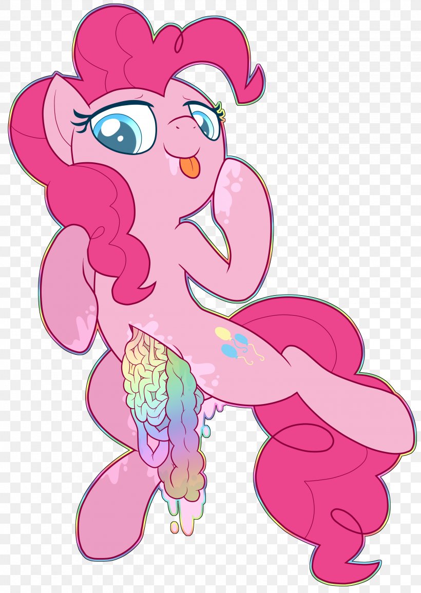 Pinkie Pie Rainbow Dash Twilight Sparkle Pony Derpy Hooves, PNG, 2838x4000px, Watercolor, Cartoon, Flower, Frame, Heart Download Free