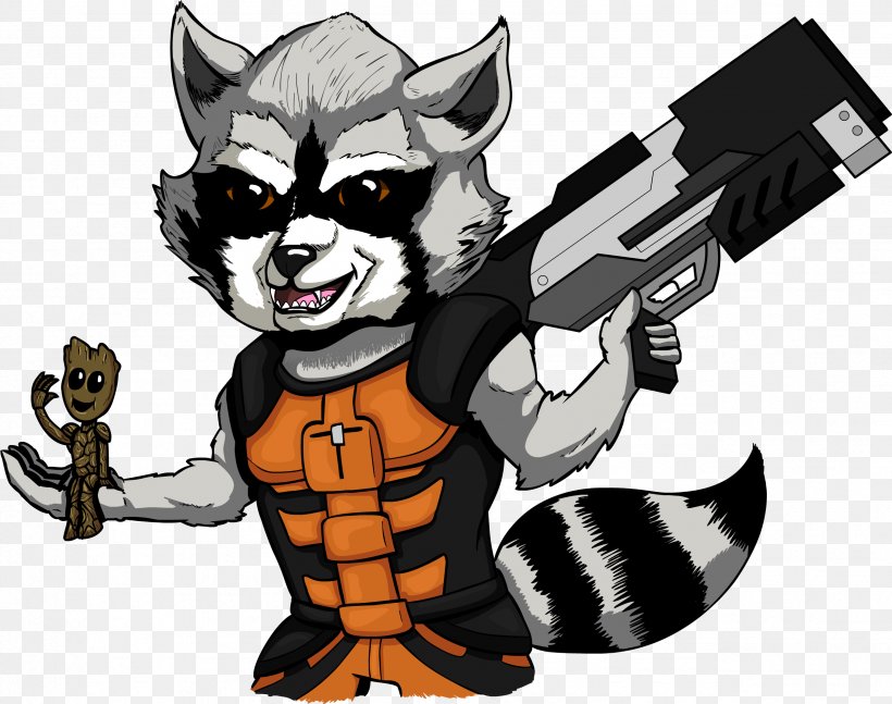 Rocket Raccoon Groot Drawing Cartoon, PNG, 2553x2017px, Rocket Raccoon, Animated Cartoon, Cartoon, Character, Drawing Download Free