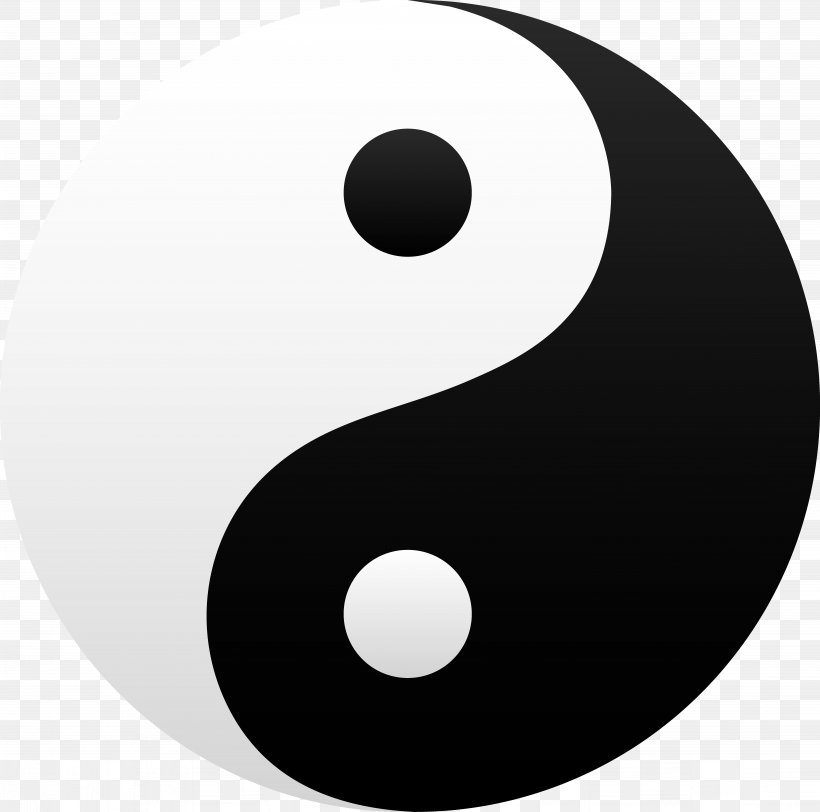 Yin And Yang 3D Computer Graphics Symbol TurboSquid, PNG, 8823x8738px, 3d Computer Graphics, 3d Modeling, Yin And Yang, Black And White, Dualism Download Free