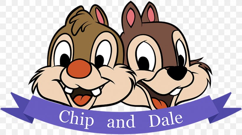 Chip 'n' Dale Donald Duck Chipmunk Cartoon, PNG, 1000x562px, Watercolor, Cartoon, Flower, Frame, Heart Download Free