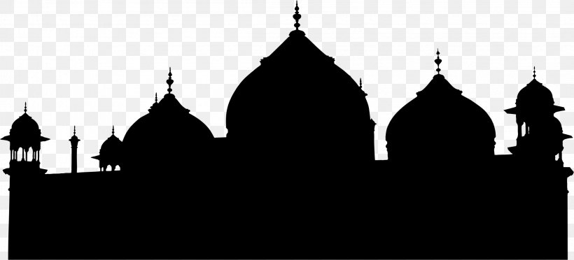 Crystal Mosque Badshahi Mosque Sultan Ahmed Mosque, PNG, 2314x1050px, Crystal Mosque, Arch, Badshahi Mosque, Black And White, Building Download Free