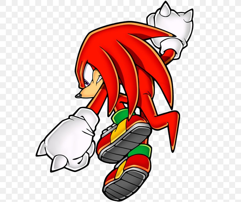 Knuckles The Echidna Sonic & Knuckles Amy Rose Rouge The Bat Tails, PNG, 584x688px, Knuckles The Echidna, Amy Rose, Art, Artwork, Beak Download Free