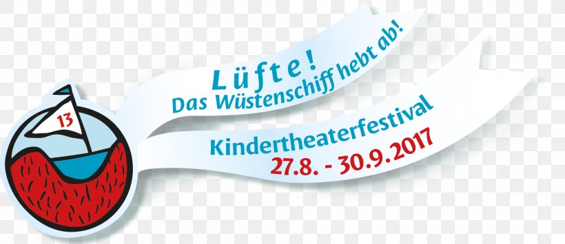 Wüstenschiff ~ Der Hamburger Kindertheater Logo Industrial Design Text Trademark, PNG, 1900x823px, Logo, Blue, Brand, Calendar, Computer Download Free
