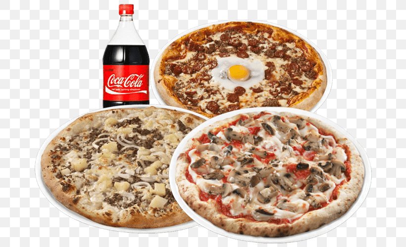 California-style Pizza Sicilian Pizza Manakish Cuisine Of The United States, PNG, 700x500px, Californiastyle Pizza, American Food, California Style Pizza, Cheese, Cocacola Download Free