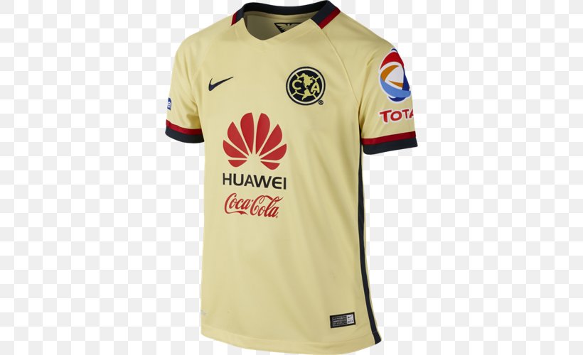 Club América T-shirt Hoodie Jersey, PNG, 500x500px, Tshirt, Active Shirt, Brand, Clothing, Football Download Free