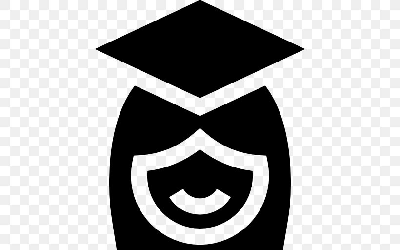 Clip Art, PNG, 512x512px, Graduation Ceremony, Area, Black And White, Logo, Monochrome Photography Download Free