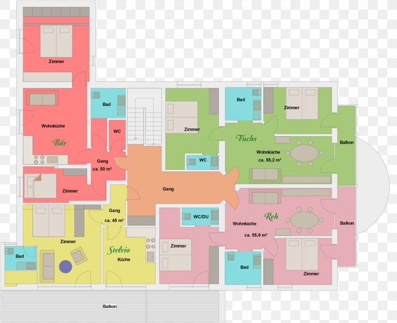 Haus Tschenett House Apartment Floor Plan Vacation Rental, PNG, 1280x1041px, House, Accommodation, Apartment, Area, Couples Download Free