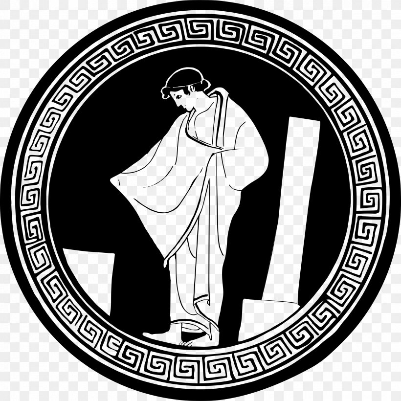 Ancient Greece Greek Alphabet Ancient Greek Clip Art, PNG, 2400x2400px, Ancient Greece, Ancient Greek, Ancient Greek Art, Badge, Black Download Free
