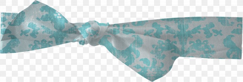 Bow Tie With Ribbon Silk, PNG, 3479x1183px, Bow Tie, Aqua, Blue, Fashion Accessory, Gift Download Free