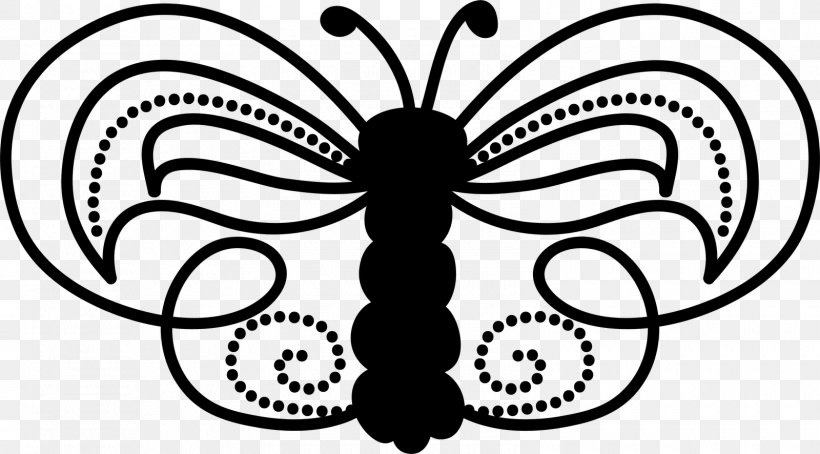 Butterfly PhotoFiltre Insect Visual Arts, PNG, 1600x886px, Butterfly, Animal, Artwork, Black And White, Brush Footed Butterfly Download Free