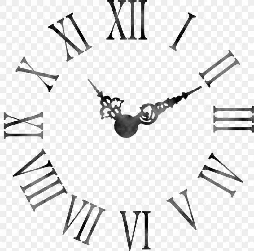 Clock Face Roman Numerals Wall Table, PNG, 2000x1977px, Clock, Area, Black, Black And White, Clock Face Download Free