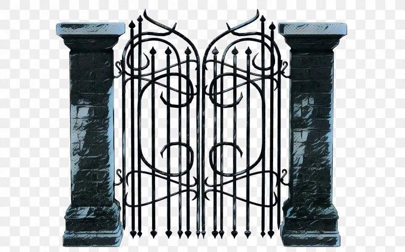 Fence Cartoon, PNG, 1799x1124px, Pop Art, Arch, Architecture, Balcony, Cemetery Download Free