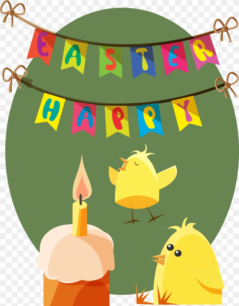 Easter Clip Art, PNG, 2596x3322px, Easter, Area, Artwork, Beak, Food Download Free