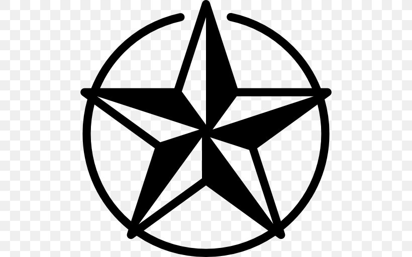 Nautical Star Sailor Tattoos Nautical Chart Decal, PNG, 512x512px, Nautical Star, Area, Black And White, Decal, Leaf Download Free