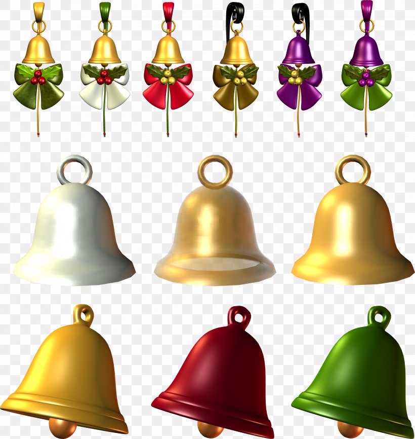Christmas Ornament Bell New Year Tree DepositFiles, PNG, 3299x3486px, Christmas Ornament, Bell, Candle, Cap, Christmas Download Free
