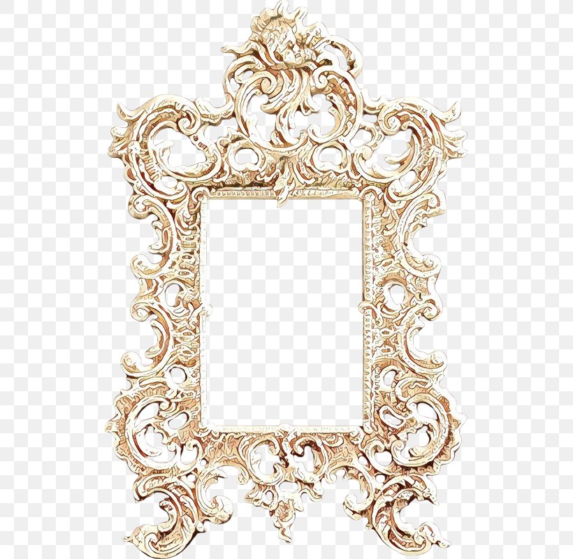 Picture Frames Rectangle Pattern Font Mirror, PNG, 519x800px, Cartoon, Interior Design, Meter, Mirror, Ornament Download Free