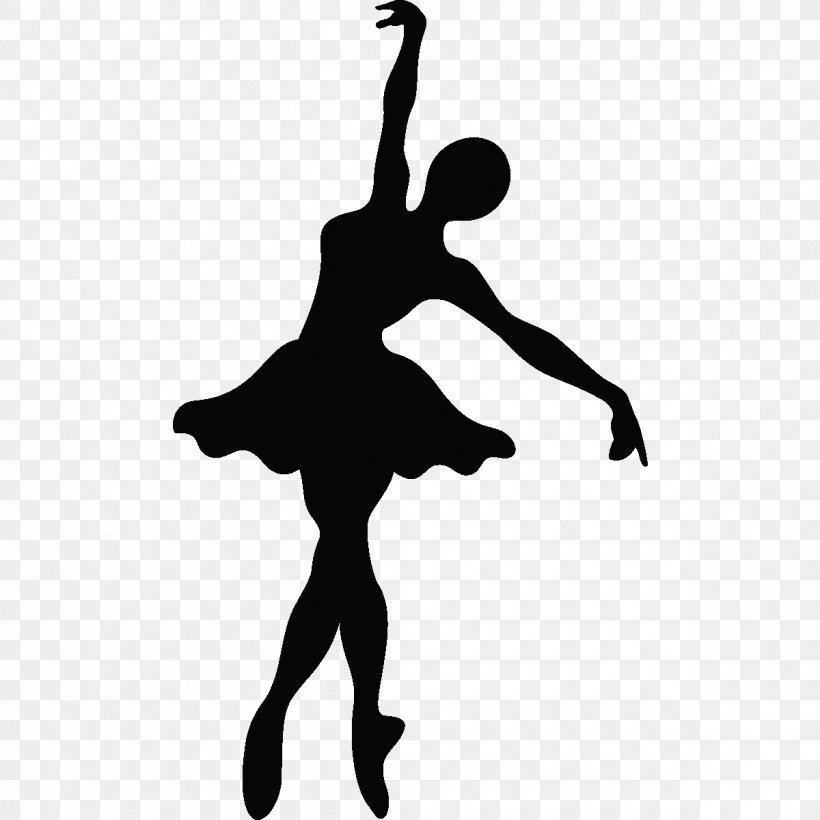 Ballet Dancer Silhouette Pointe Technique, PNG, 1200x1200px, Watercolor, Cartoon, Flower, Frame, Heart Download Free