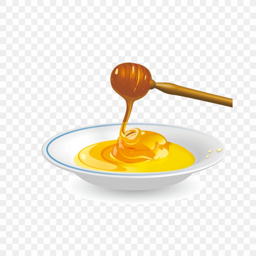Bee Honey Euclidean Vector, PNG, 1181x1181px, Bee, Bowl, Cup, Cutlery, Flavor Download Free