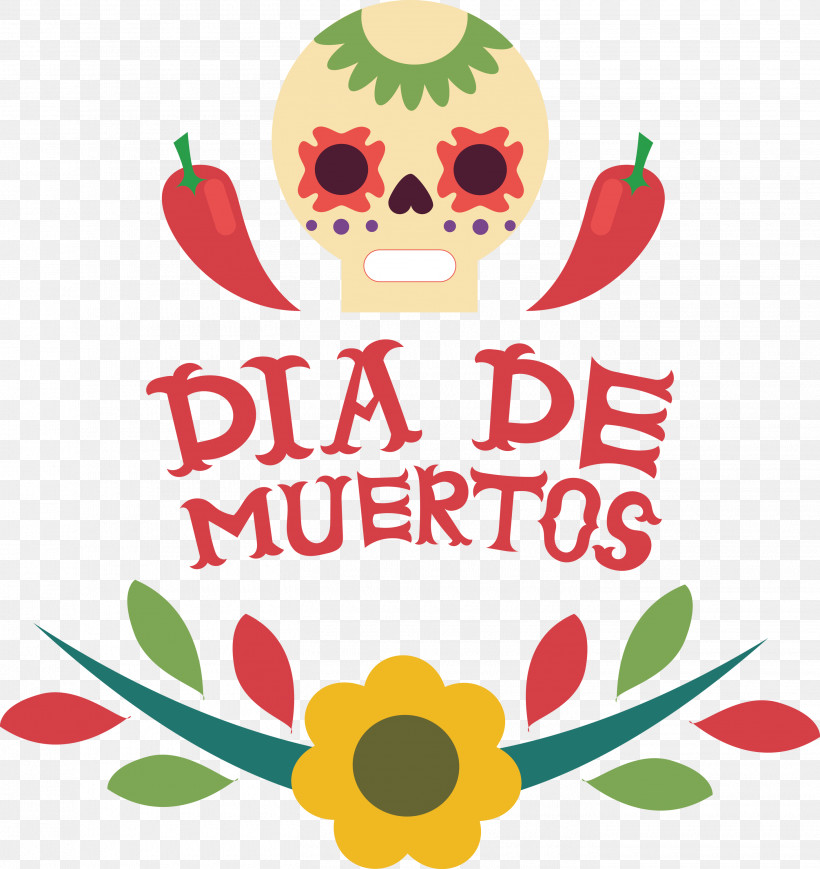 Day Of The Dead Día De Los Muertos Día De Muertos, PNG, 2830x3000px, Day Of The Dead, D%c3%ada De Muertos, Dia De Los Muertos, Floral Design, Fruit Download Free