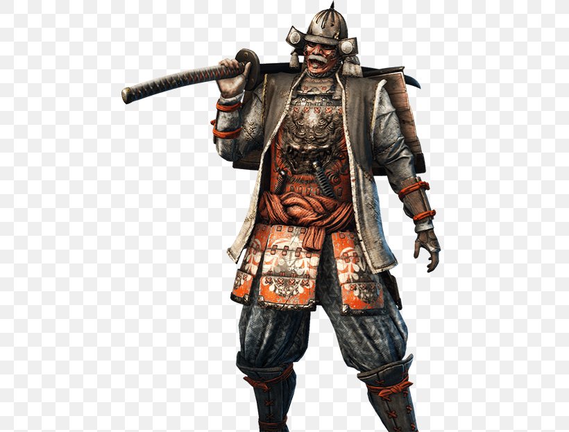 For Honor Samurai Warriors Bushido PlayStation 4, PNG, 477x623px, For Honor, Action Figure, Armour, Bushido, Costume Download Free