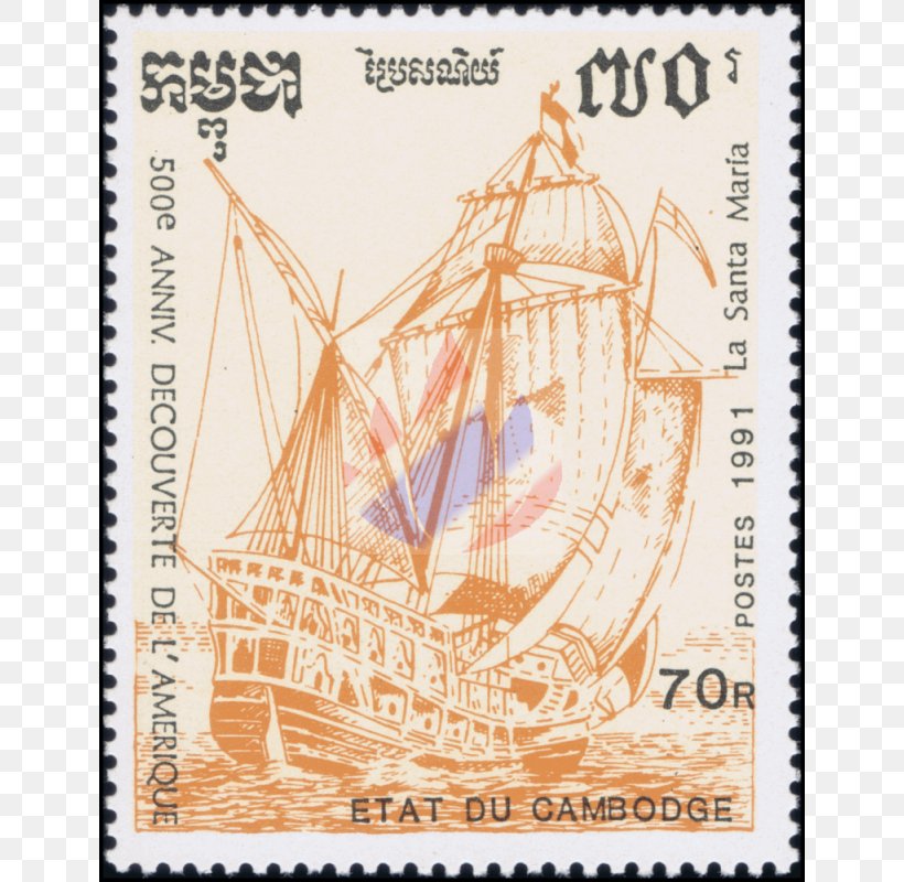 Postage Stamps Voyages Of Christopher Columbus Image Brigantine Illustration, PNG, 800x800px, Postage Stamps, Brigantine, Caravel, Carrack, Collectable Download Free