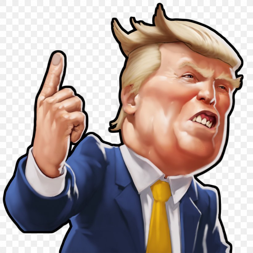 Donald Trump President Of The United States Independent Politician, PNG, 1024x1024px, Donald Trump, Barack Obama, Businessperson, Cartoon, Communication Download Free