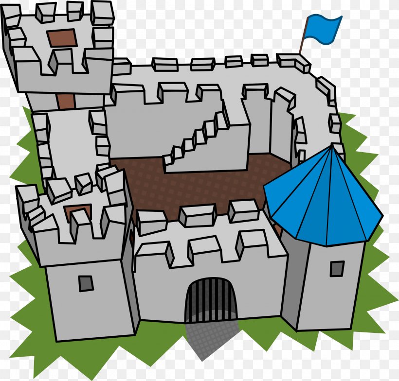 Fortification Clip Art, PNG, 2400x2297px, Fortification, Building, Cartoon, Castle, House Download Free