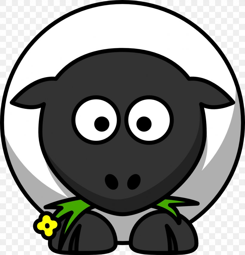 Sheep Cartoon Livestock Clip Art, PNG, 1331x1385px, Sheep, Artwork, Black, Black And White, Black Sheep Download Free