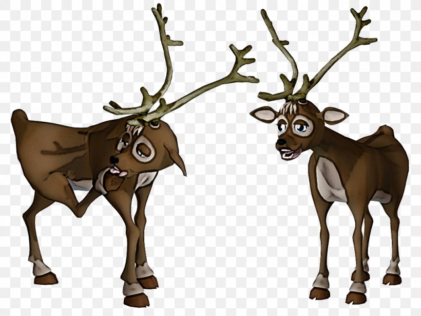 Reindeer, PNG, 1024x768px, Reindeer, Animal Figure, Antler, Deer, Elk Download Free