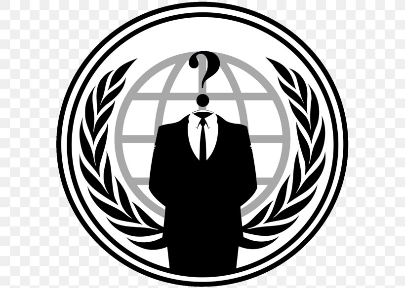 Anonymous Logo Decal Desktop Wallpaper Png 600x585px Anonymous Area Black Black And White Brand Download Free